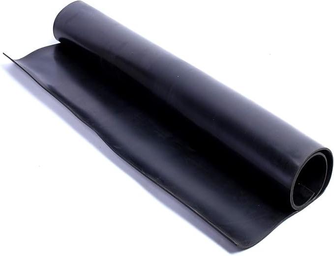 Heavy-Duty Solid Plain Durable Rubber Sheet Matting for Workshop and DIY Applications