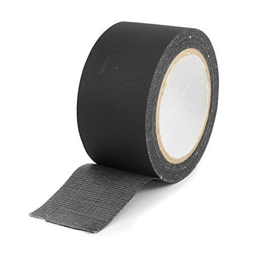 High-Quality Solvent-Free Waterproof Black Tape - 48mm