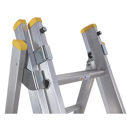 High Performance Aluminium Combination Ladder For Internal & External Use - 6.86m