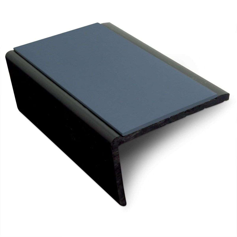 Premium 56mm x 32.5mm Slimline PVC Non-Slip Stair Nosing Hard Nose Commercial & Home Safety
