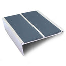 Aluminium Non Slip Stair Nosing 93 x 32mm Profile with PVC Insert