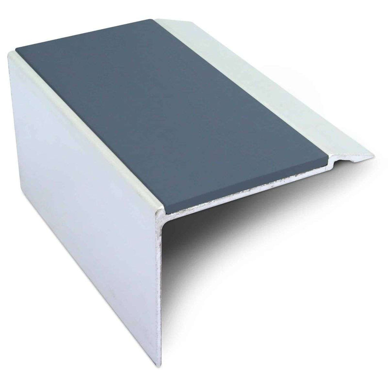 Heavy-Duty 72 x 55mm Stair Nosing with PVC Insert DDA Compliant
