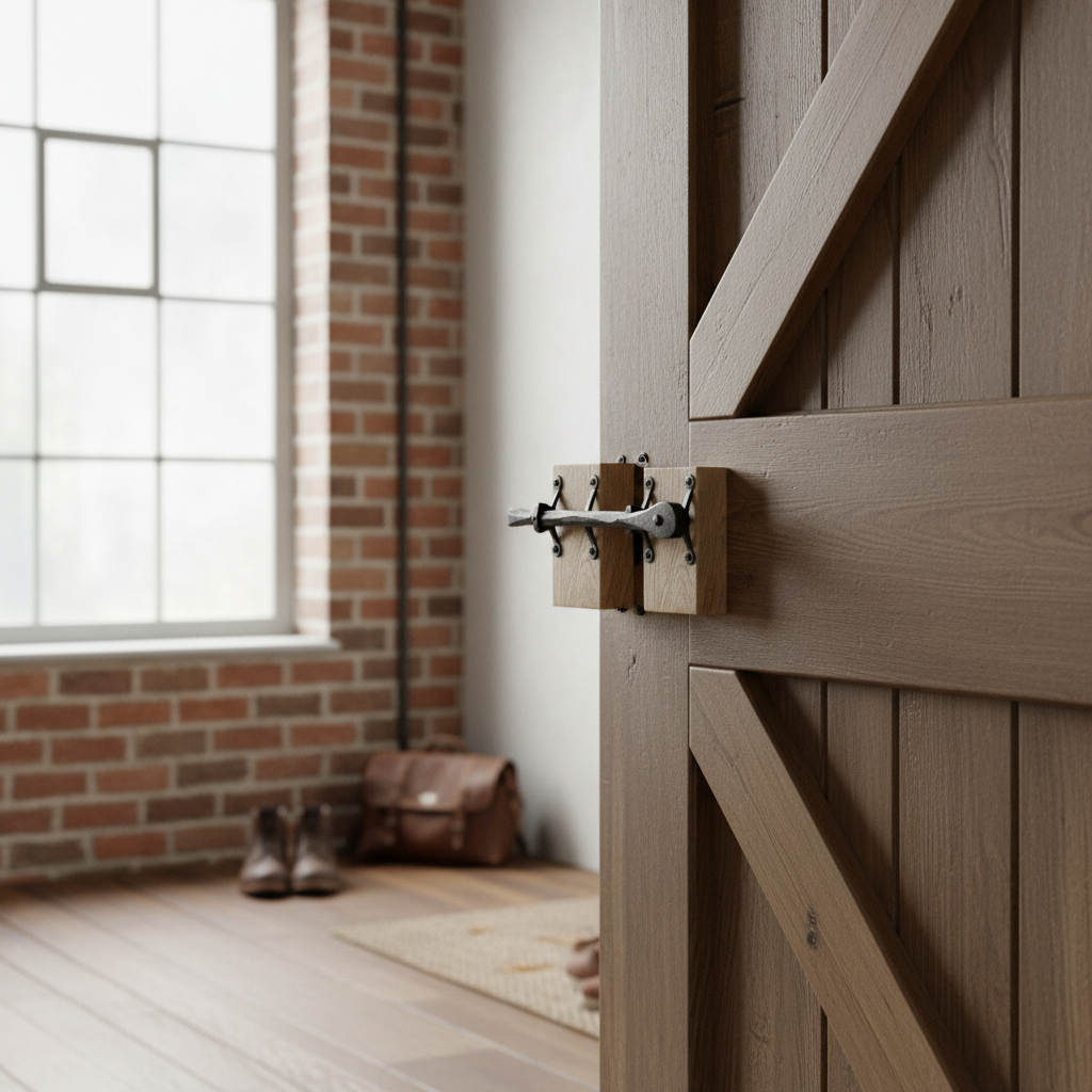 Internal Solid Oak Unfinished Grange Door Lock Block | Bracing Pack | Enhanced Stability