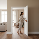 Internal White Primed Elegance Lancaster 1 Panel Pair Doo...