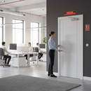 White Internal FD30 Fire Door - 7 Panel Design | Solid Engineered Core | White Primed