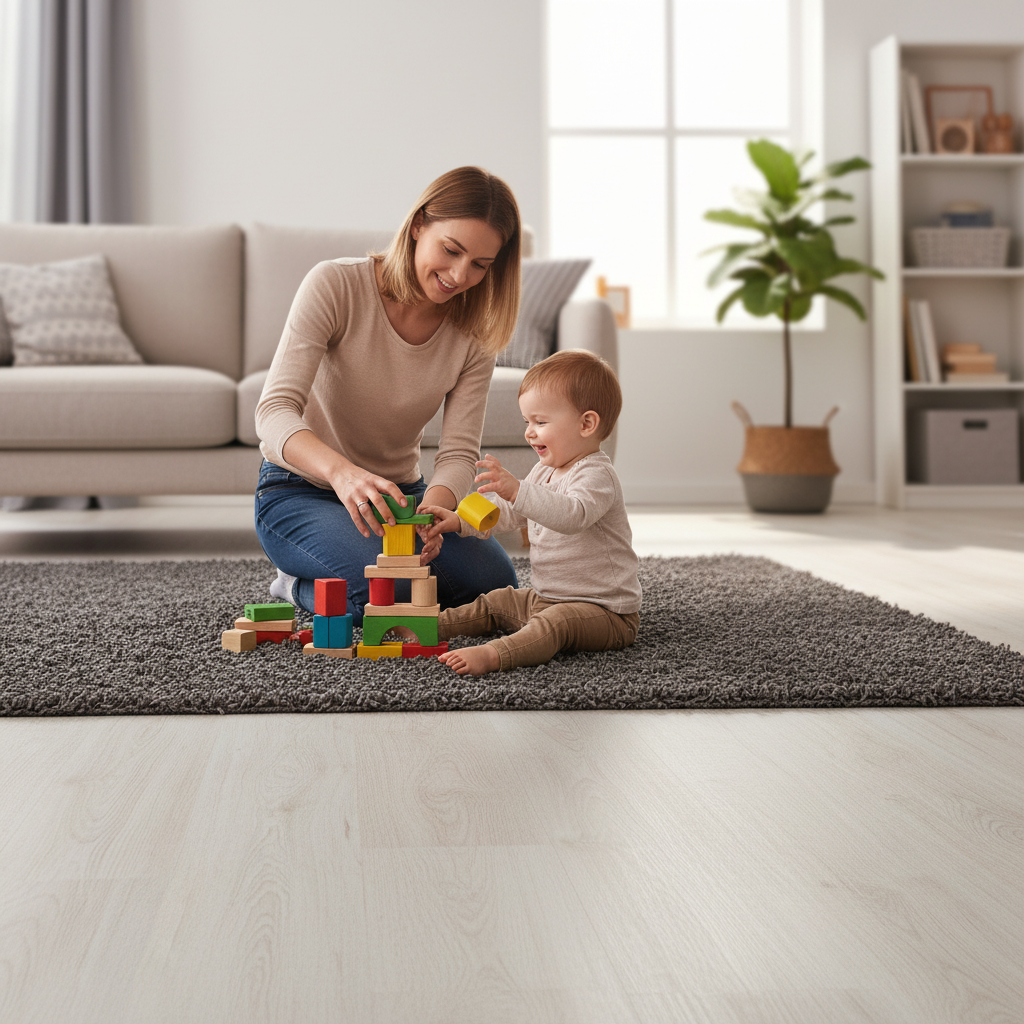 6mm Laminate Flooring with Water-Resistant Surface