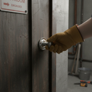 WC Turn and Release Knob in Satin Chrome - Solid Brass Co...