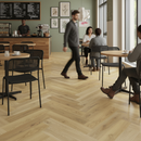 Herringbone 5mm Purecoat Rigid Core Vinyl Flooring