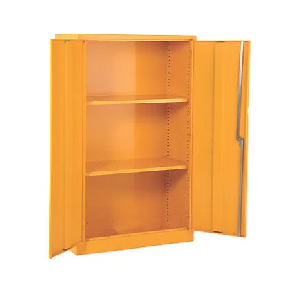 Professional Yellow 2-Shelf Hazardous Substance Cabinet Storage For Liquids & Paints