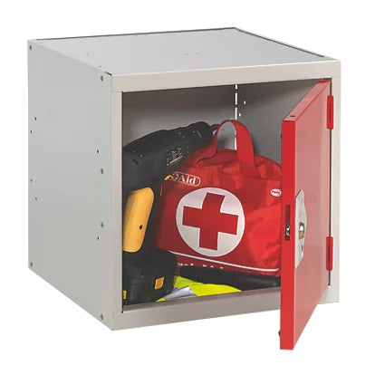 High-Quality Red Storage Box For Secure Personal Items - 300mm