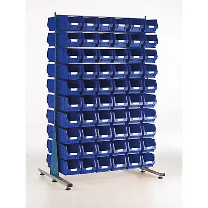 Highly-Durable Double-Sided Steel Frame Storage Bin Kit