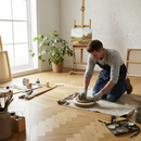 Herringbone 14mm Brushed and Oiled Engineered Real Wood F...