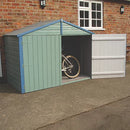 High Durable Apex Timber Bike Store For Secure Bicycle Storage Solution - 7' x 3'-6"