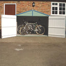 High Durable Apex Timber Bike Store For Secure Bicycle Storage Solution - 7' x 3'-6"