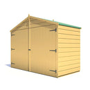 High Durable Apex Timber Bike Store For Secure Bicycle Storage Solution - 7' x 3'-6"
