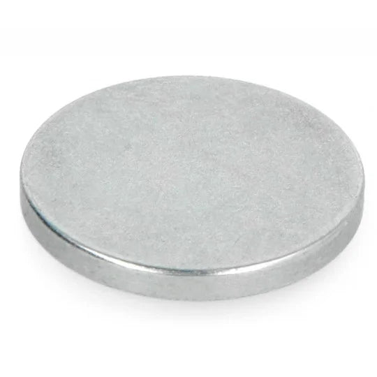 Silver Neodymium 2mm Disc Magnet N35 Grade - 10Pcs