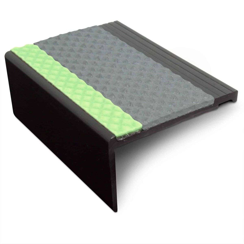 Heavy Duty Stair Nosing with Emergency Illumination Tredsafe Aluminator