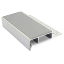 Slimline Tile-In Stair Nosing Non-Slip Durable Aluminium with PVC Insert 2.8m