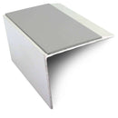 Aluminium Stair Nosing with PVC Insert DDA Compliant for Ultimate Safety