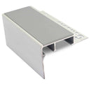 Heavy-Duty Non-Slip Tile-In Stair Nosing Premium Aluminium with PVC Grip Safe & Durable