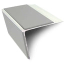 Heavy-Duty Aluminium Stair Nosing 75mm x 58mm Non-Slip Edge Trim