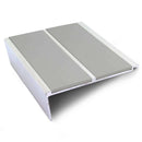 Aluminium Non Slip Stair Nosing 93 x 32mm Profile with PVC Insert