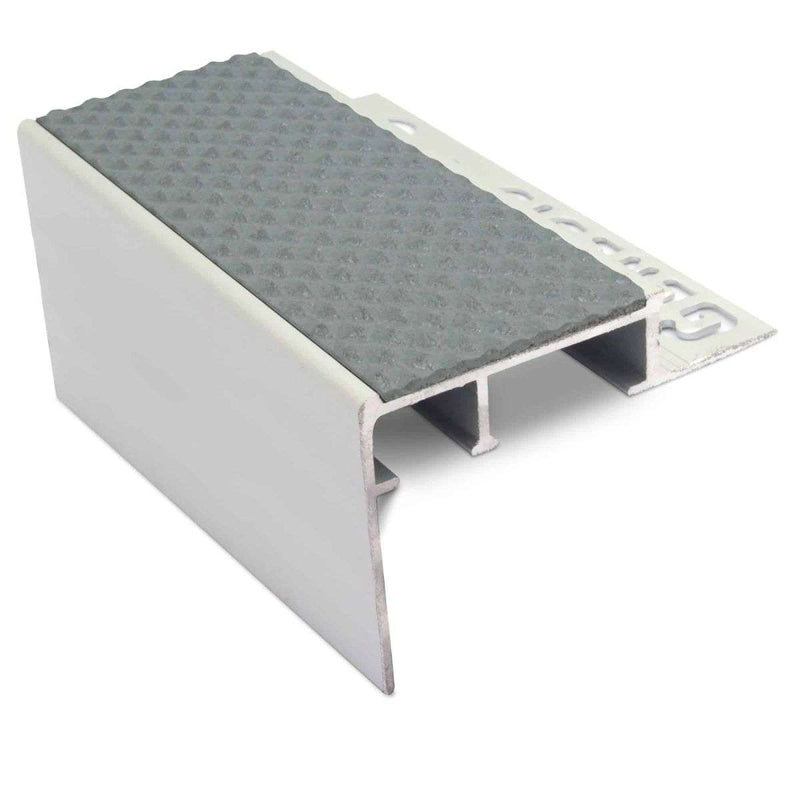Heavy-Duty Non-Slip Tile-In Nosing Premium Aluminium Ultimate Safety & Durability
