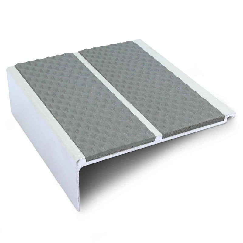 Premium 91mm x 32mm Tredsafe® Non-Slip Stair Nosing – High-Traction, Commercial-Grade Safety Solution!