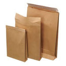 Premium Eco-Friendly Paper Mailing Bags Strong Kraft 95gsm Compostable Tamper-Evident Seal Clothing E-Commerce Packaging