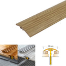 Premium Wood Effect Door Threshold No-Screw Moisture Barrier and High-Performance Design for Seamless Floor Transitions