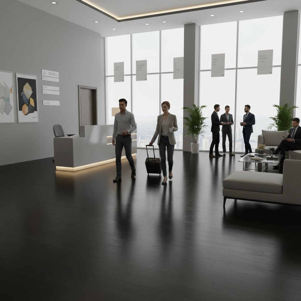 Premium 5mm Rigid Core Vinyl Flooring with Waterproof Surface and Valinge 5G-i Click Fitting System for Luxurious Wood Effect