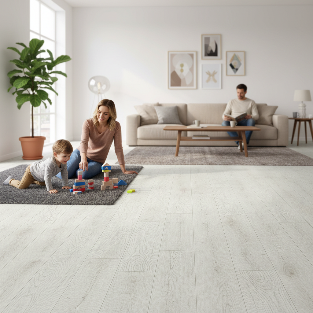 Vintage Classic 10mm Handscraped Laminate Flooring - Wate...