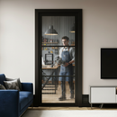 Internal Fully Finished 3 Light Reeded Glass Industrial S...