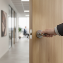 Fire Rated Lever On Round Rose Handle Set