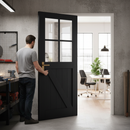 Internal Fully Finished Oak Barn Door