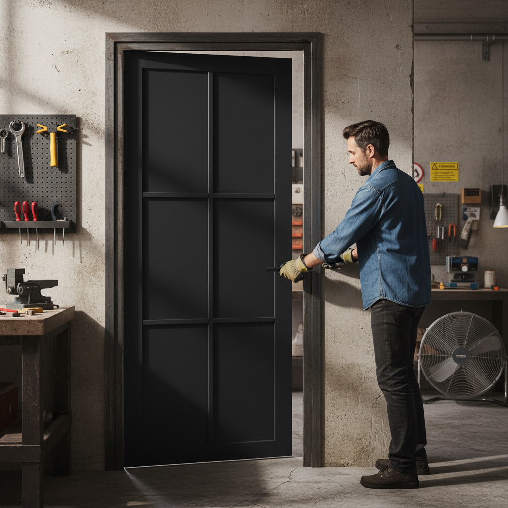 Internal Fully Finished Studio 6 Panel Door