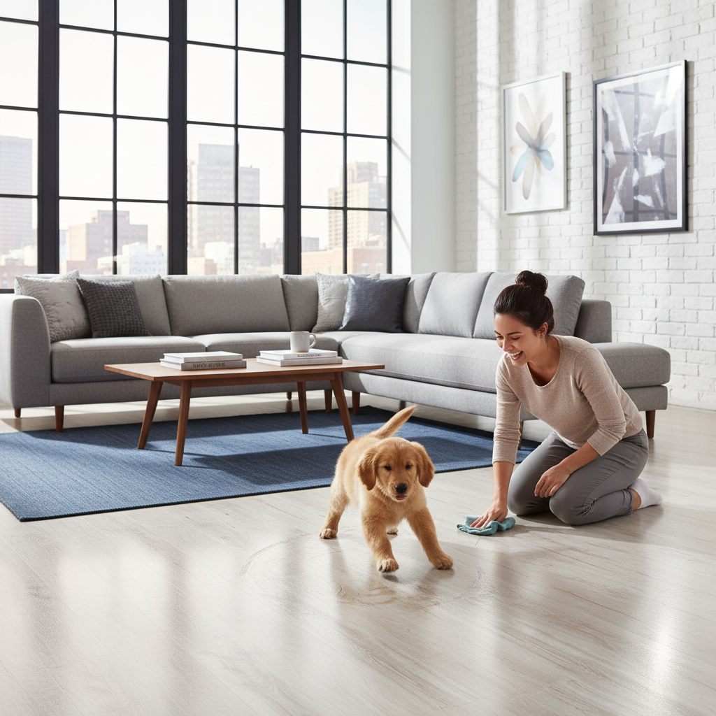 Premium High Gloss Laminate Flooring - Easy Touch Collection with Stunning Decor Colors and Durable Finish