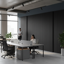 Elevation Acoustic Wall Panelling in Graphite Black