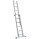 High Professional Combination Ladder With Platform For Warehouse - 2.65m