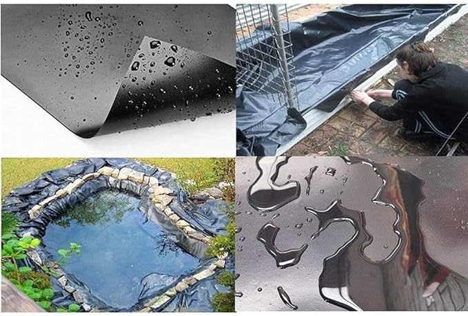 Heavy Duty Multipurpose Black Pond Liner 1mm Thick