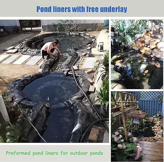 Premium Quality LDPE Pond Liners Durable Solutions For Water Features - 0.35mm