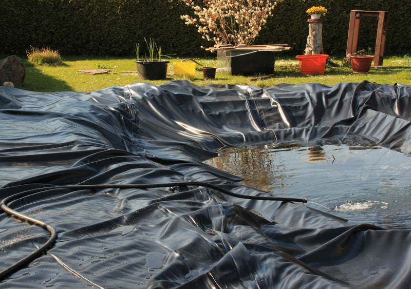 Industrial LDPE 15 Year Pond Liners Long Lasting Protection For Water Oasis