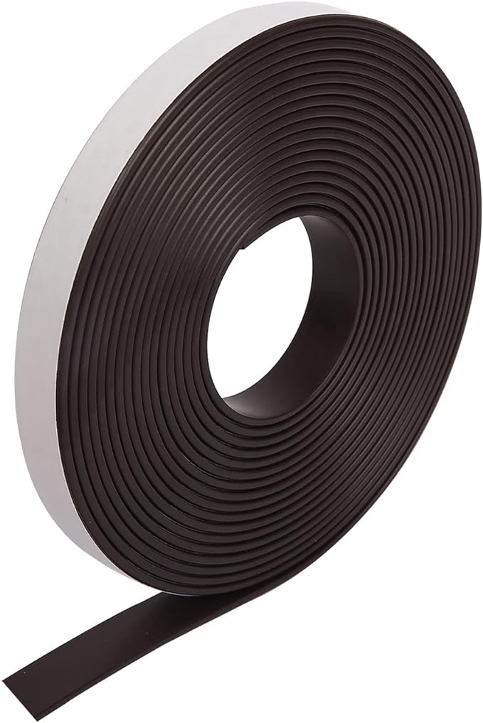 UV Coated Magnetic Tape With Standard Adhesive For Industrial Applications - 30m Roll