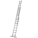High Quality Aluminium Triple Section Extension Ladder For Construction Use - 5.81m