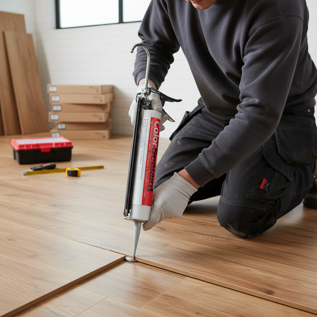 310ml Grey Dust Laminate & Timber Flooring Sealant - Wate...