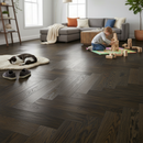 Herringbone Solid Real Wood Flooring 18mm Thick