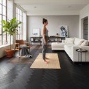 Herringbone Parquet Engineered Real Wood Flooring - 14mm ...