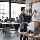 Internal Fully Finished Industrial Studio Door Sample - 1...