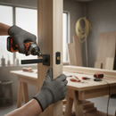 Premium Internal Lever Handle on Square Rose Latch Pack - Matt Black Finish for Modern Doors