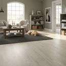 8.5mm Low Gloss Wide Laminate Flooring with Marble Effect